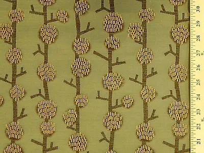 Arccom Blossom Moss Mid Century Modern Contemporary Floral Upholstery Fabric • $19.95