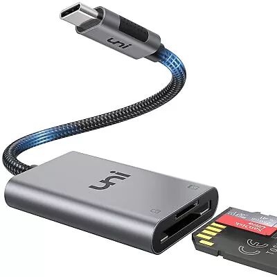 USB C Card Reader SD Micro SD High-Speed Camera Memory OTG Fits IPhone 15 Uni® • $19.78
