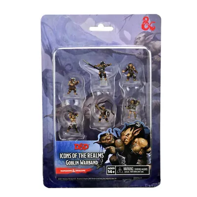 $42.95 • Buy Dungeons & Dragons Icons Of The Realms Goblin Warband Premium Figure Set