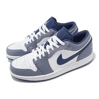 Nike Air Jordan 1 Low AJ1 Ashen Slate Men Casual Shoes Sneakers 553558-414 • $124.99