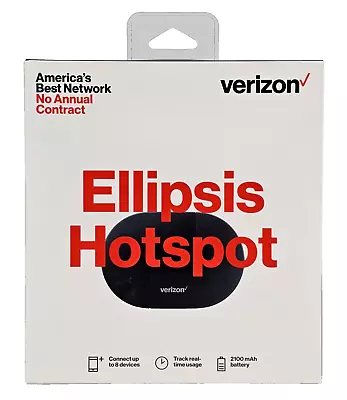 Verizon Ellipsis Jetpack MHS900L Wi-Fi Hotspot Modem 4G LTE Dark Navy SEALED NEW • $25