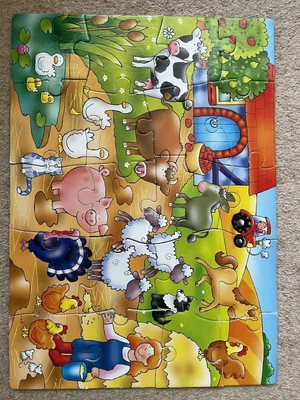 £7.99 • Buy 2 Boxes Of Puzzles Orchard Toys: Who’s On The Farm & Who’s In The Jungle