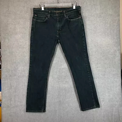 Levis 511 Jeans Mens 34x29 (Meas 34x28) Blue Slim Fit Denim Pants Stretch Adult • $18.95