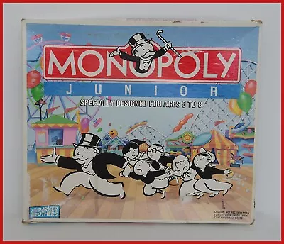 Monopoly Junior Board Game By Parker Brothers Ages 5 - 8. FREE SHIPPING. • $29