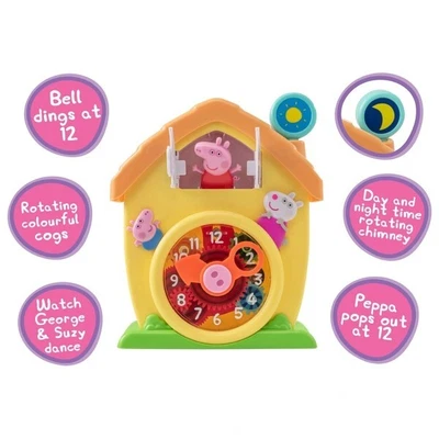 £21.99 • Buy Peppa S Cuckoo Clock - Learning The Time With Peppa And Her Friends