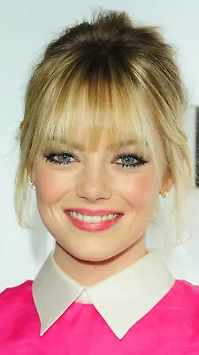 $4 • Buy A Emma Stone Beautiful Smile Nice Blue Eyes 8x10 Photo Print
