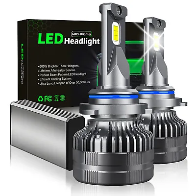 SZKAIDAG 22000LM 9012 HIR2 LED Headlight Bulbs 120W 6500k Cold White Low Beam • $23.39