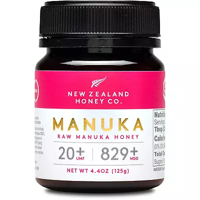 New Zealand Honey Co. Raw Manuka Honey UMF 20+ | MGO 829+ UMF Certified / 4.4Oz • $45.83