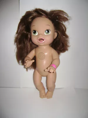 2013 Baby Alive My Baby All Gone Interactive Works Brunette Talks Pees Poops • $89.99