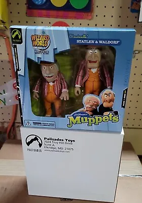 2003 Palisades Toys The Muppets Vaudeville Statler Waldorf Figure Wizard World  • $84.99