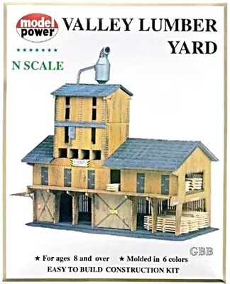 VALLEY LUMBER YARD KIT 'N' Scale Model Power New Sealed 1565 • $46.47