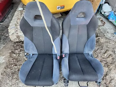 2007 Mitsubishi Eclipse Oem Front Seat Set 2 Tone Gray • $400