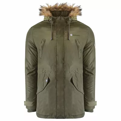 Lambretta Mens Parka Hooded Scooter Carnaby MOD SKA Jacket Coat • £44.99