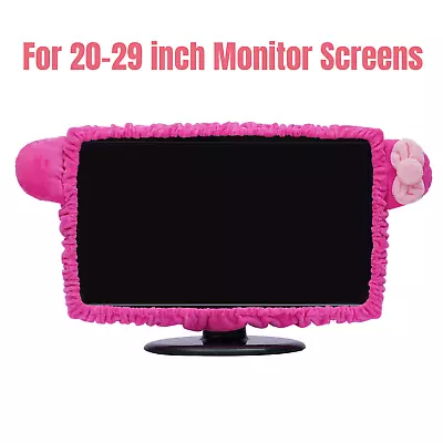 Computer Monitor Cover PC LCD Display Dust Cover Elastic Dustproof Wearresistant • $7.50