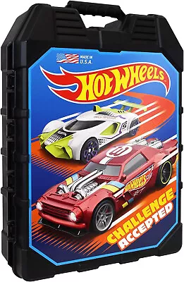 Hot Wheels Storage Carry Case Wheel Fits 48 Cars 1:64 Matchbox Toy • $59