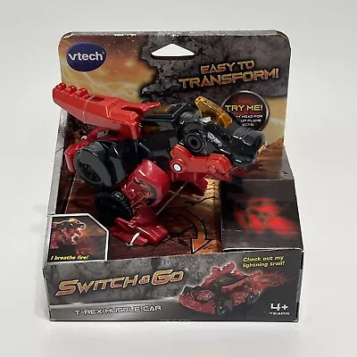 VTech Switch & Go Dinosaur Dinos T-Rex Muscle Car Dino Sound Effects New • $17.99