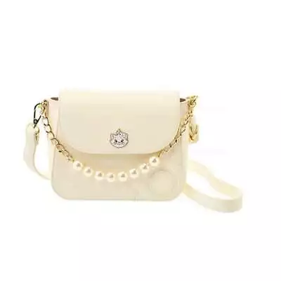 PSL MARY QUANT Marie The Aristocats Shoulder Bag Pearl Chain Disney Store Japan • $92.54