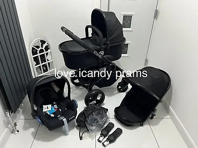 ICandy Peach 3 Jet 🖤full Travel System With New Car Seat 🖤Refurbished ✅ • £475