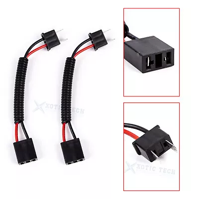 H7 Sockets Pigtail Wire Harness Connectors For High Low Beam Headlights Fog Lamp • $7.97