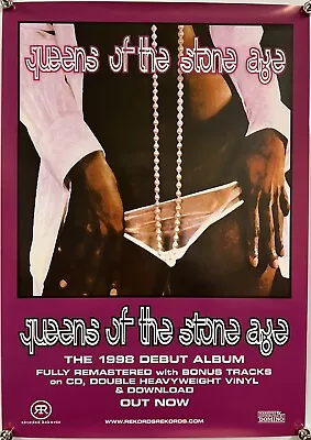 Queens Of The Stone Age 1998 Debut Album Small Original Promo Poster 42x30cm • £11.99
