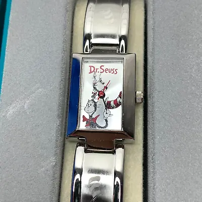 Dr Seuss Watch 'Tick Tocking Time Tickers'  Cat In The Hat 1997 NEW • $34.95