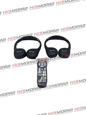 07-19 CHRYSLER Town Country VES UCONNECT 2 Headphones OEM KIT REMOTE 05091246AA • $80.99