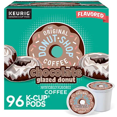 The Original Donut Shop Coffee Chocolate Glazed Donut K-Cup Pods 96 Count • $49.99