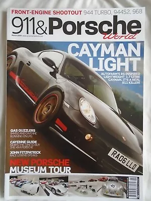 911 & Porsche World Mar 2009 Cayman 3.7 Cayenne Owners Guide • £6