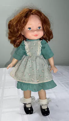 Vintage 1981 Fisher Price My Friend Becky Doll  Red Hair Green Dress • $17