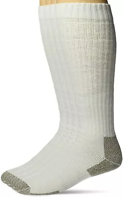 Carolina Ultimate Mens Steel Toe Boot Tall Over The Calf Cushion Socks 2 Pair • $13.99