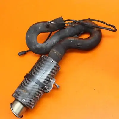 2012-2016 Honda Cbr1000rr Carbon Fiber Exhaust Pipe Muffler Slip On Can Silencer • $90