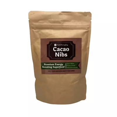 Raw Cacao / Cocoa Nibs - 100% RAW Chocolate Arriba Nacional Bean Superfood BULK • $159.95