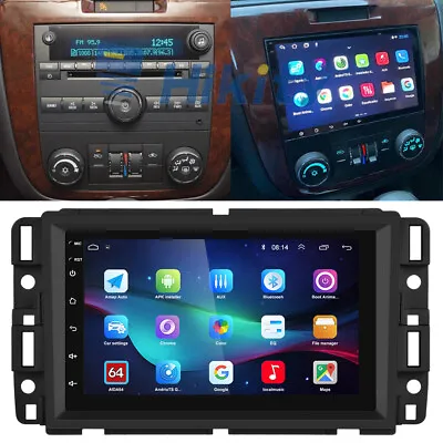 $139.99 • Buy For GMC Yukon Chevy Silverado Sierra Android 11 GPS Navi Radio Car Stereo Player
