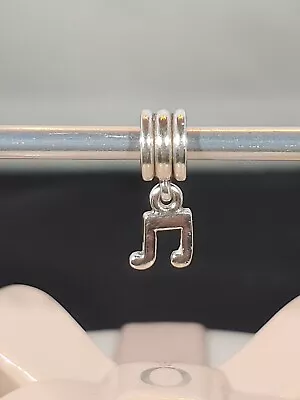 Authentic Pandora Sterling Silver MUSIC NOTE Charm #790183 • $21