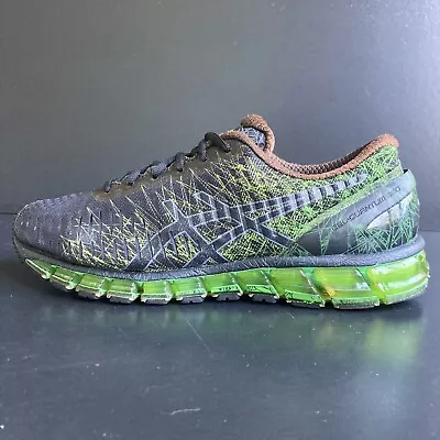 Asics Gel-Quantum 360 Men's US 9.5 Green Black Running Shoes T5J1N • $99.95