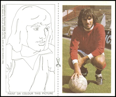 £149.50 • Buy Smiths Food - 'George Best Picture Cards' - #20 (1971)
