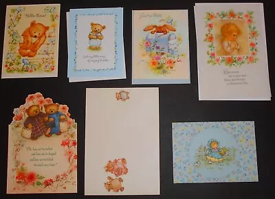 6 UNUSED Mary Hamilton Cards - Assorted Messages- + Envelopes Lot #B • $19.95