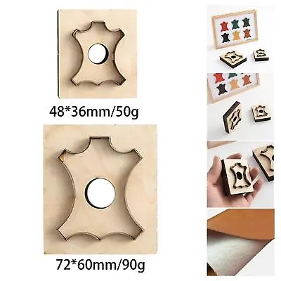 Leather Craft Cutting Die Stencils Template Tag Pendant Mold Jewelry Cutter • £9.16