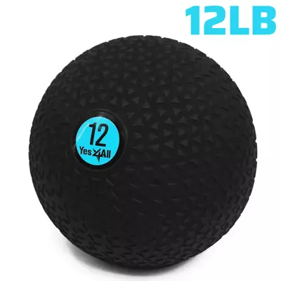 12lbs Slam Medicine Ball Triangle Black • $21.59