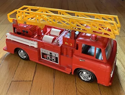 Nomura Toy TIN TOY Car Toyota Fire Truck Engine Vintage • $99.99