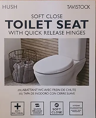 Tavistock Hush Soft Close Toilet Seat - Ideal Standard Armitage Shanks New • £49.95