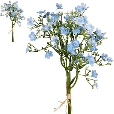 Artificial Blue Forget-Me-Not Spray 36cm For Faux Floristry Crafts • £12.75