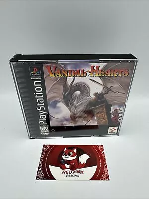 Vandal~Hearts - Sony PlayStation 1 - PS1 - FREE SHIPPING   B4 • $64.95