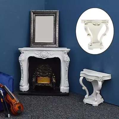 Dollhouse Side Table Cabinet Mini Furniture Decoration For Living Room Dining • $9.74