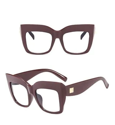 $25.95 • Buy Women Large Oversize Cat Reading Glasses Anti Blue Light Eyeglasses Fashion Wear