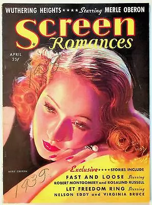 Screen Romances Magazine #119 VG 1939 • $18.50