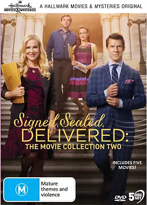 $44.39 • Buy Signed, Sealed, Delivered : Movie Collection 2 (DVD, 5-Disc) Sealed R4 Hallmark