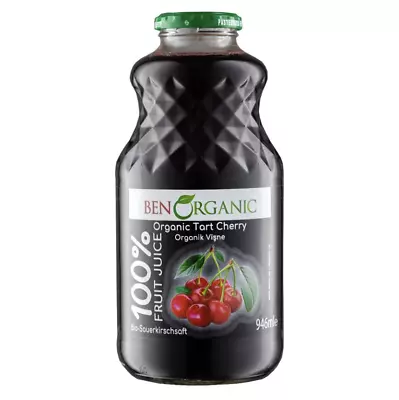 Ben Organic Organik Tart Cherry Juice 946ml 1/2/4/6/8/10 • £12.49