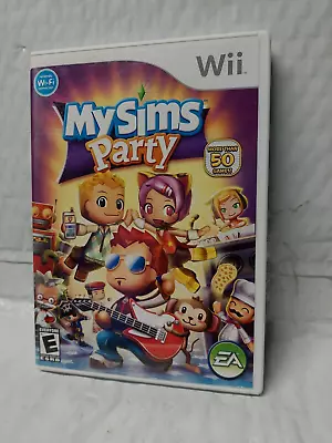 My Sims Party (Nintendo Wii 2009) CIB • $10.99