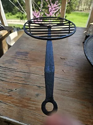 Very  Early 18th Cent Wrought Iron Cooking Grill Brazier Rotary Gridiron • $165